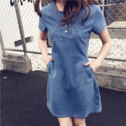 Casual Summer Women Denim Dress Elegant Cowboy Long Section Jeans Dress Plus Size