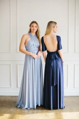 Multiway Maxi Dress Bridesmaid Dress Infinity Cocktail Dress Floor Length Bridesmaid Dress Maxi Dress for Bridesmaid Gifts