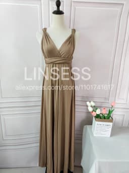 Multiway Maxi Dress Bridesmaid Dress Infinity Cocktail Dress Floor Length Bridesmaid Dress Maxi Dress for Bridesmaid Gifts