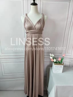 Multiway Maxi Dress Bridesmaid Dress Infinity Cocktail Dress Floor Length Bridesmaid Dress Maxi Dress for Bridesmaid Gifts