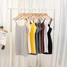 Strechy 94% Cotton Casual Summer Women Tank Top Sexy Fitness Adjustable Strapless Black Bottoming Tops Slim Corset Top Camis
