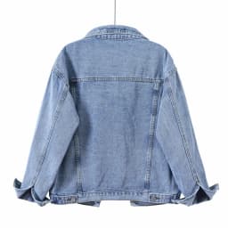 Jeans Jacket Women NEW Spring Coat Vintage Loose Denim Jacket Outerwear Autumn Chic Ladies Jackets S-5XL