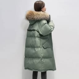 Thicken Coat 2026 New Winter Korean Loose Down Cotton Jacket Female Warm Hooded Parka Overcoat Female Solid Casual Long Coats