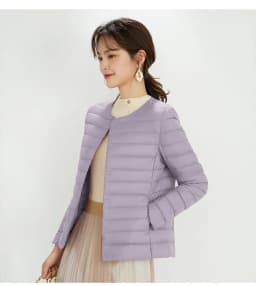 New Autumn Windbreaker 90% Duck Down Matte Fabric Lightweight Coat Ultra Light Women Warm Female Parka Down Jackets Plus Coats