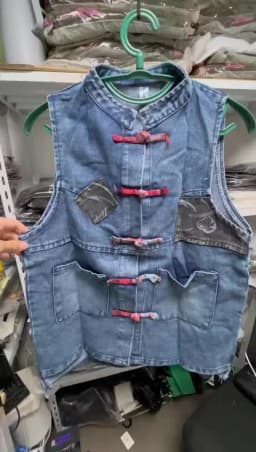 YASUGUOJI Women Fashion Korean Style Vest Female Vintage Sleeveless Plus Size Casual Denim Coat Office Lady Jean Waistcoat
