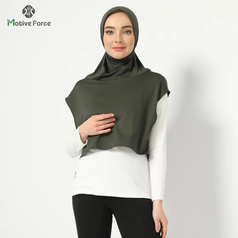Muslim Sport Modal Hijab Abaya Hijabs For Woman Abayas Women Jersey Islamic Head Scarf Turbans Silk Turban Instant Wrap Shawl