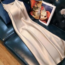 Women Slip Dress Satin Sleeveless V-Neck Solid Silk Elegant Vintage Lady 2026 Summer Female Long Spaghetti Strap Dresses Vestido