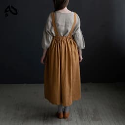Vintage Cotton Linen Woman Dress Square Collar Back Cross French Style Medieval Dress