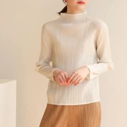 YUDX Miyake Pleated 2024 New Model Tops High Fashion Designer New Aesthetic Clothing Long Sleeve Turtleneck T-Shirt for Women's