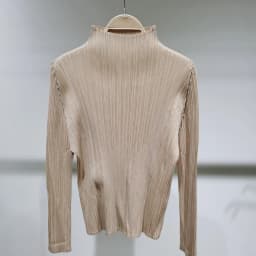 YUDX Miyake Pleated 2024 New Model Tops High Fashion Designer New Aesthetic Clothing Long Sleeve Turtleneck T-Shirt for Women's