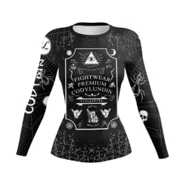 Cody Lundin Women Fightwear Long Sleeve No-Gi Jiu Jitsu Rash Guard BJJ Rashguard Compression Sports T-Shirts Casual Blouse