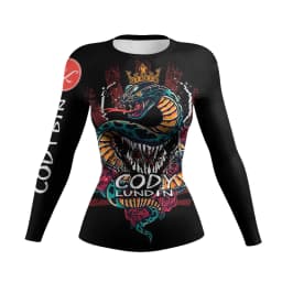 Cody Lundin Women Fightwear Long Sleeve No-Gi Jiu Jitsu Rash Guard BJJ Rashguard Compression Sports T-Shirts Casual Blouse