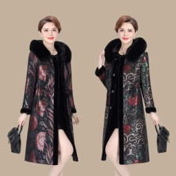 Fur Coat For Women Wearing Both Sides and Fur Integrated Coat 2026 New Loose Mother's Clothing Thickened and Warm Long Coat For