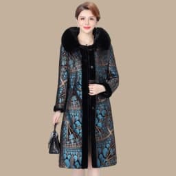 Fur Coat For Women Wearing Both Sides and Fur Integrated Coat 2026 New Loose Mother's Clothing Thickened and Warm Long Coat For