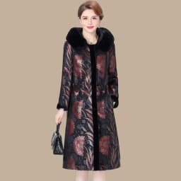 Fur Coat For Women Wearing Both Sides and Fur Integrated Coat 2026 New Loose Mother's Clothing Thickened and Warm Long Coat For