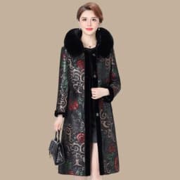 Fur Coat For Women Wearing Both Sides and Fur Integrated Coat 2026 New Loose Mother's Clothing Thickened and Warm Long Coat For