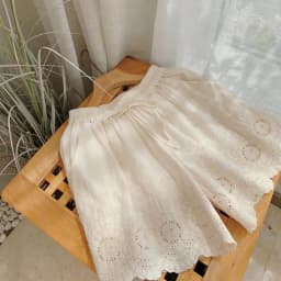 Solid Shorts for Women Summer Casual Straight Short Pants Embroidered Korean Style Elastic Waist Wide Leg Trousers Women Clothes