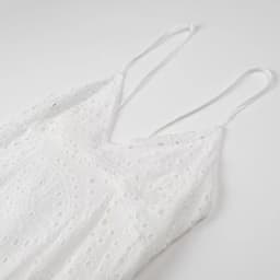YENKYE Sexy Backless Hollow Out Embroidery Spaghetti Strap Dress Women V Neck A-line Midi Summer Dresses Party Robe