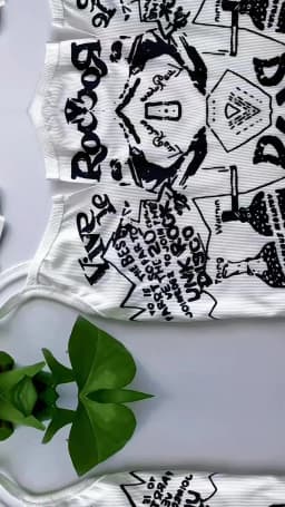 Y2K E-Girl Punk Print Sleeveless Ribbed Knit Tank Top For Women 2000s Crop Top Summer Fairy Grunge 90s Hippie Tee Korea Fashion