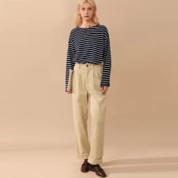 95% Cotton Women's T-Shirt Vinatge Striped Long Sleeve Tees Harajuku Basic Streetwear Tops Ropa Mujer Camisetas