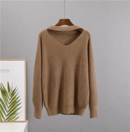 Hirsionsan Soft Loose Knitted Cashmere Sweaters Women 2023 New Winter Loose Solid Female Pullovers Warm Basic Knitwear Jumper