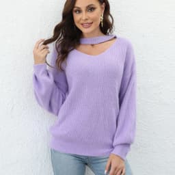 Hirsionsan Soft Loose Knitted Cashmere Sweaters Women 2023 New Winter Loose Solid Female Pullovers Warm Basic Knitwear Jumper