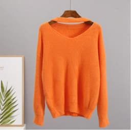 Hirsionsan Soft Loose Knitted Cashmere Sweaters Women 2023 New Winter Loose Solid Female Pullovers Warm Basic Knitwear Jumper