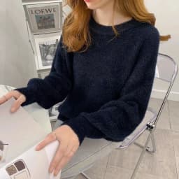 Hirsionsan Soft Loose Knitted Cashmere Sweaters Women 2023 New Winter Loose Solid Female Pullovers Warm Basic Knitwear Jumper