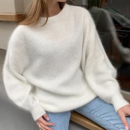 Hirsionsan Soft Loose Knitted Cashmere Sweaters Women 2023 New Winter Loose Solid Female Pullovers Warm Basic Knitwear Jumper