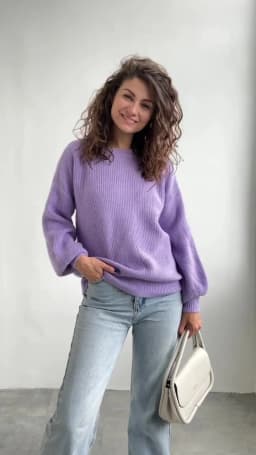Hirsionsan Soft Loose Knitted Cashmere Sweaters Women 2023 New Winter Loose Solid Female Pullovers Warm Basic Knitwear Jumper
