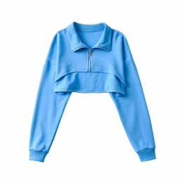 Korean fashion sweatshirts sexy long sleeve top cropped zip up hoodie women vintage sweatshirt cute crop hoodie women streetwear