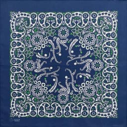 New Design High Quality Hip Hop Amoeba Cashew Cotton Square Bandana Scarf Headband Black Paisley Gifts For Men/Boys/Girls