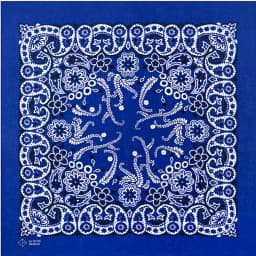 New Design High Quality Hip Hop Amoeba Cashew Cotton Square Bandana Scarf Headband Black Paisley Gifts For Men/Boys/Girls