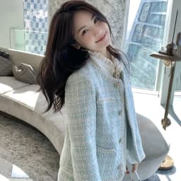 French Autumn Winter Lady Small Fragrance Wind Set 2025 New All-match Tweed Jacket Female Temperament Short Skirt Two-piece Suit