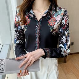 2025 Spring ladies shirts New elegant Women Blouses Long Sleeve Button-Down Tops blusa mujer