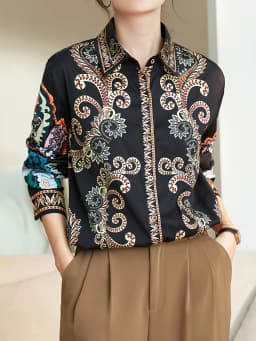 2025 Spring ladies shirts New elegant Women Blouses Long Sleeve Button-Down Tops blusa mujer