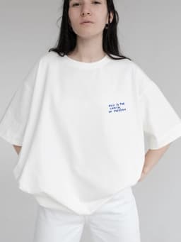 Summer Simple Fashion Printing T-Shirt With Kyiv Is The CAPiTAL of Freedom Women's Summer Boutique Cotton Shirt Drop Sleeve Tee