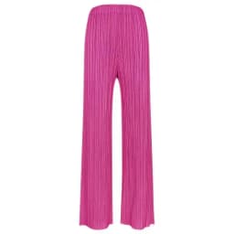 Women's Casual Elegant Women's Miyake Pleated 2025 Designer Loose Straight Pleated Trousers High Waist Wide Leg Black Pants