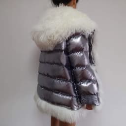 Maomaokong 2026 Women Winter Natural Real Fur Collar Thick White Duck Down Jacket Luxury Female Clothes Outerwear Puffer Coat