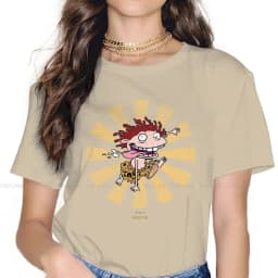 The Wild Thornberrys Eliza Nigel Cartoon TShirt for Woman Girl 4XL Donnie Retro Japanese  Basic Leisure Sweatshirts T Shirt High