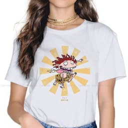 The Wild Thornberrys Eliza Nigel Cartoon TShirt for Woman Girl 4XL Donnie Retro Japanese  Basic Leisure Sweatshirts T Shirt High