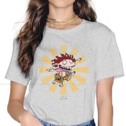 The Wild Thornberrys Eliza Nigel Cartoon TShirt for Woman Girl 4XL Donnie Retro Japanese  Basic Leisure Sweatshirts T Shirt High