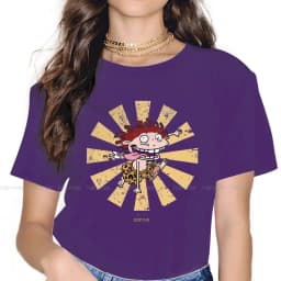 The Wild Thornberrys Eliza Nigel Cartoon TShirt for Woman Girl 4XL Donnie Retro Japanese  Basic Leisure Sweatshirts T Shirt High