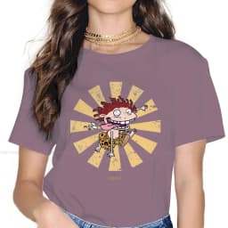 The Wild Thornberrys Eliza Nigel Cartoon TShirt for Woman Girl 4XL Donnie Retro Japanese  Basic Leisure Sweatshirts T Shirt High
