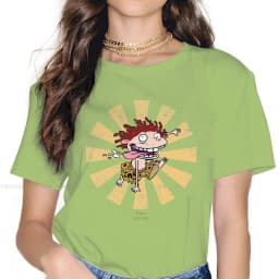 The Wild Thornberrys Eliza Nigel Cartoon TShirt for Woman Girl 4XL Donnie Retro Japanese  Basic Leisure Sweatshirts T Shirt High