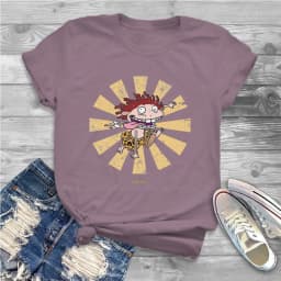 The Wild Thornberrys Eliza Nigel Cartoon TShirt for Woman Girl 4XL Donnie Retro Japanese  Basic Leisure Sweatshirts T Shirt High