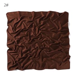 110*110CM Satin Silk Square Scarf For Women Muslim Hijab Shawl Headscarf Solid Headband Islamic Turban Bandana Bufandas Foulard