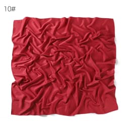 110*110CM Satin Silk Square Scarf For Women Muslim Hijab Shawl Headscarf Solid Headband Islamic Turban Bandana Bufandas Foulard