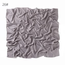 110*110CM Satin Silk Square Scarf For Women Muslim Hijab Shawl Headscarf Solid Headband Islamic Turban Bandana Bufandas Foulard