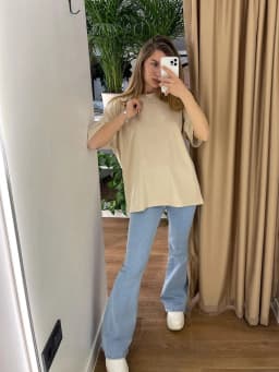 Hirsionsan 100% Cotton T Shirt Women 2024 Summer New Oversized Solid Tees Casual Basic Loose Tshirt Chic O Neck Female Tops
